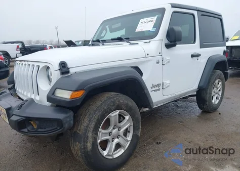 2020 Jeep Wrangler Sport S 4X4 z USA, uszkodzony, nr VIN 1C4GJXAG3LW275413